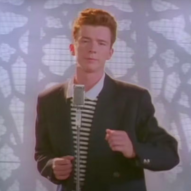 Rick Roll (Different link no ads) on Vimeo